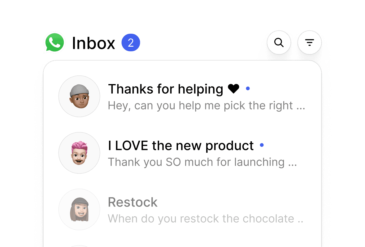 Happy customers