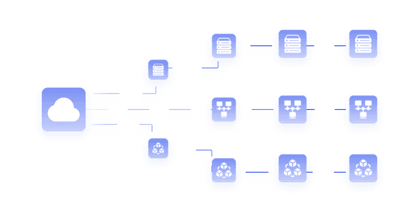 Unternehmens Cloud Infrastruktur