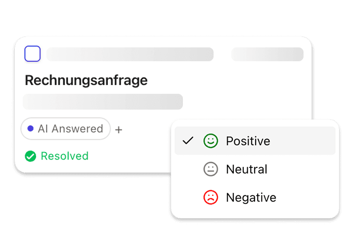 Analyse von Service-Feedback & Support-Kampagnen