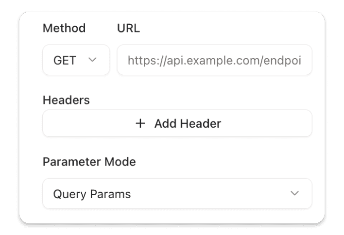 Flexible API-Schnittstellen