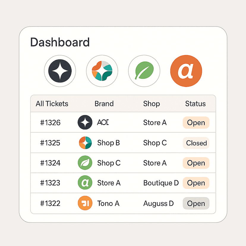 Many brands, many shops. But support remains fragmented.