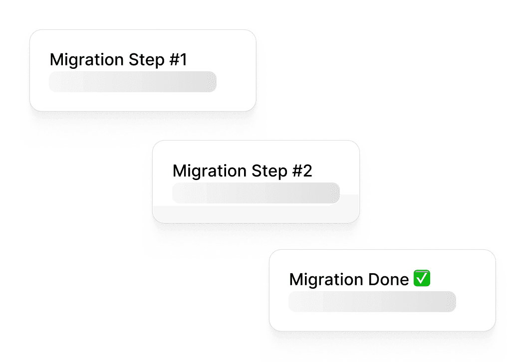 Smooth Migration of Tickets & Contacts