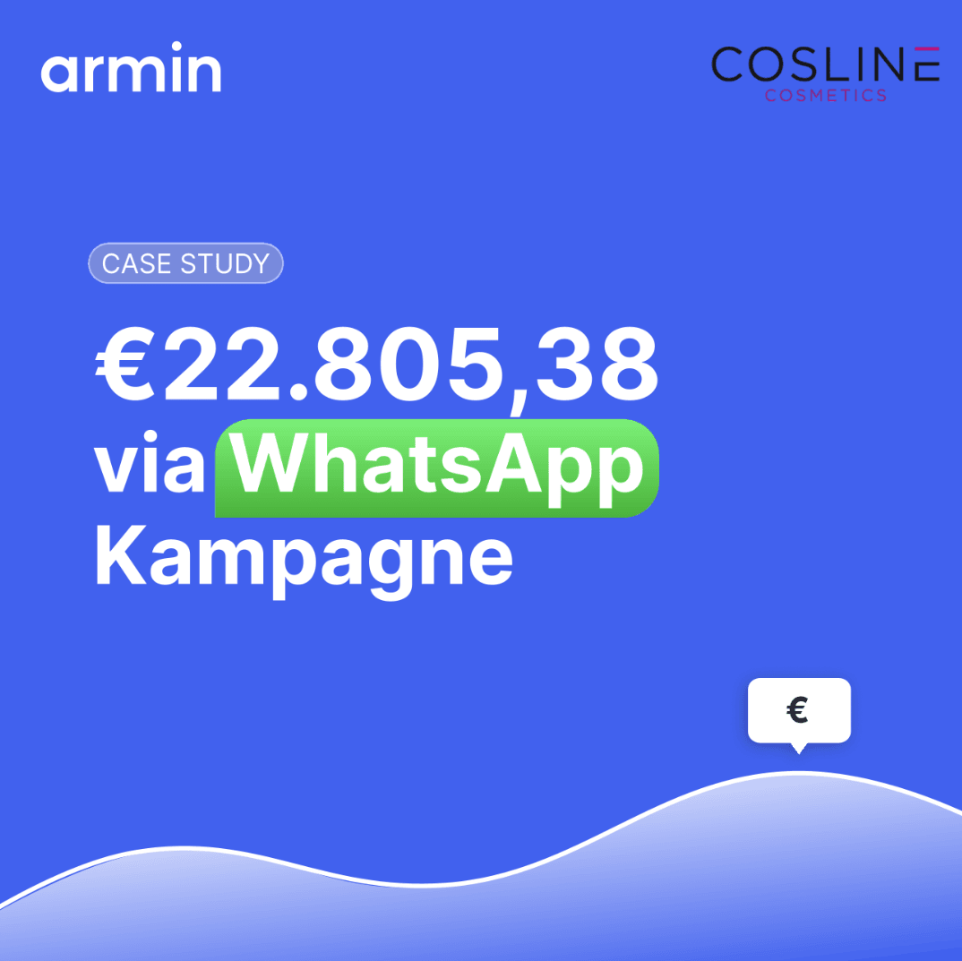 How COSLINE Cosmetics Generated Over €22,000 with a WhatsApp Campaign