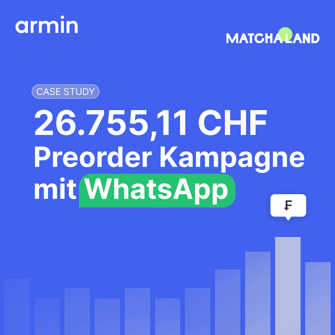How Matchaland achieved a 87,5x ROI on their Pre-Order WhatsApp Campaign