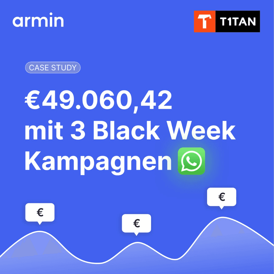 T1TAN GmbH Generates €49,060.42 Revenue with WhatsApp During Black Week