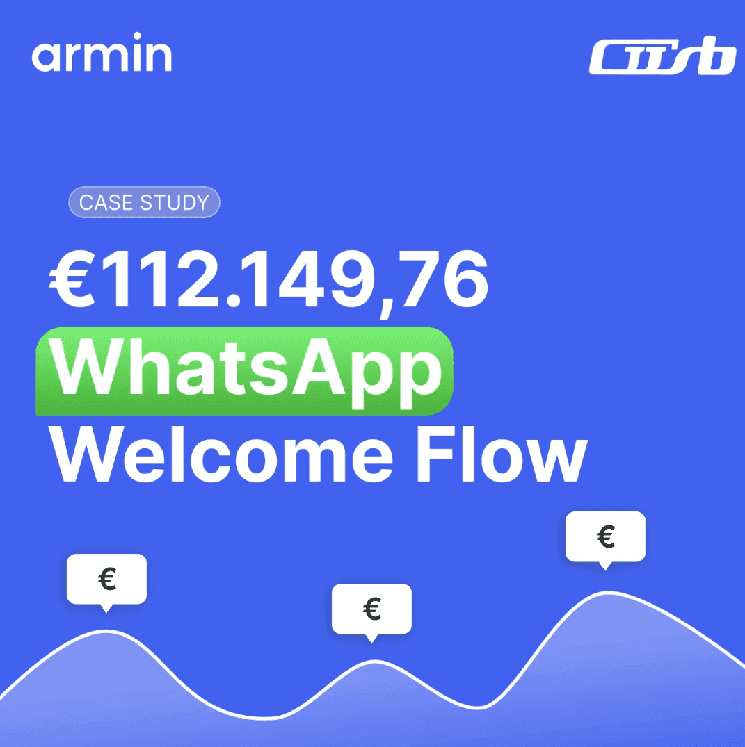 Wie Cusbclo mit einem WhatsApp Welcome Flow über €112.000 Umsatz generierte